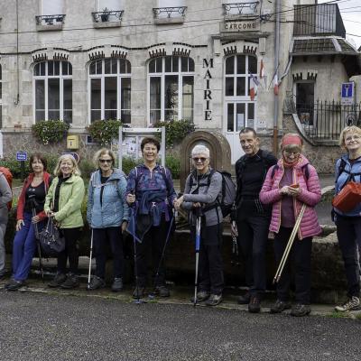 Le groupe à Vexaincourt