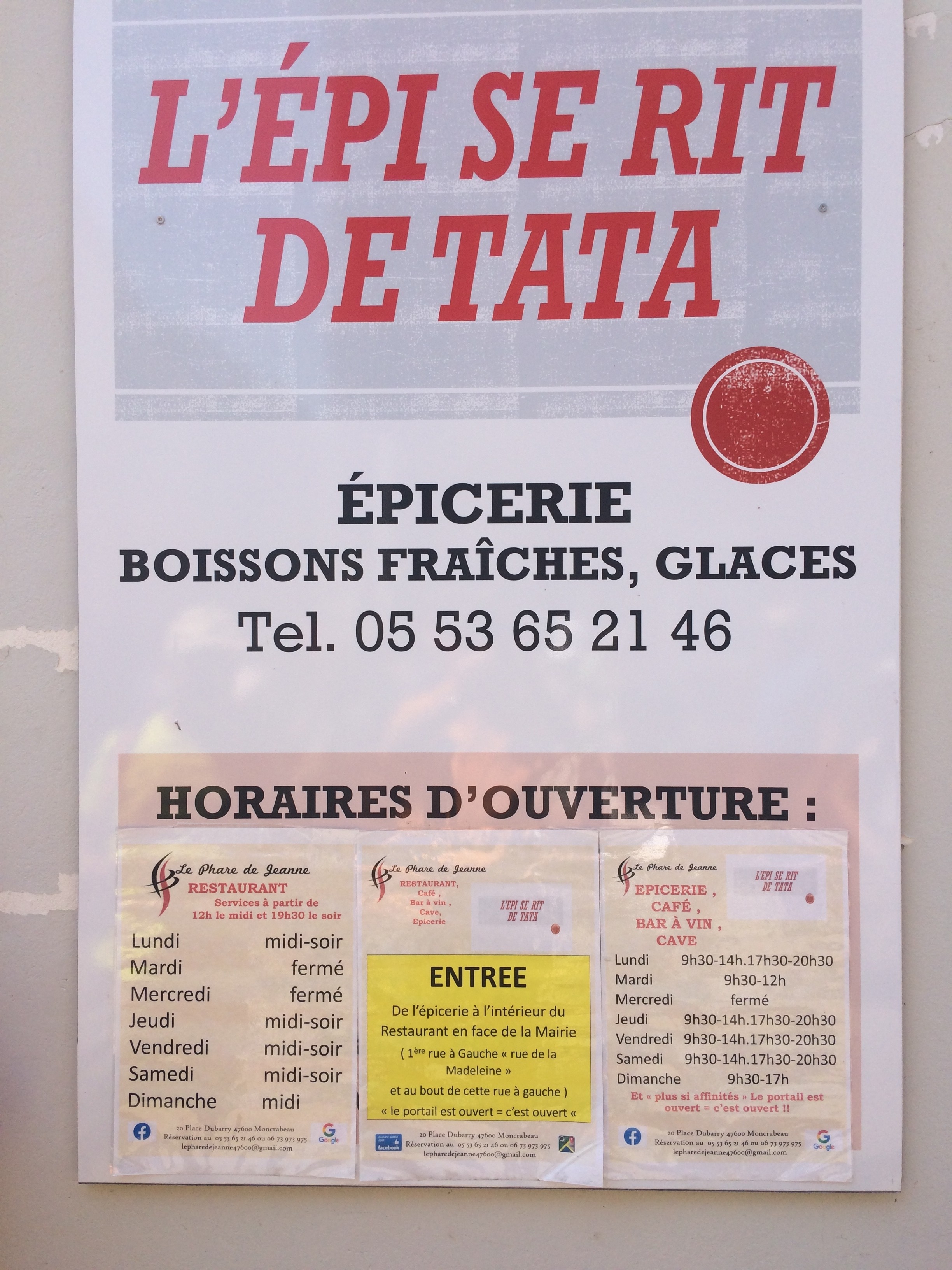 Une affiche alléchante