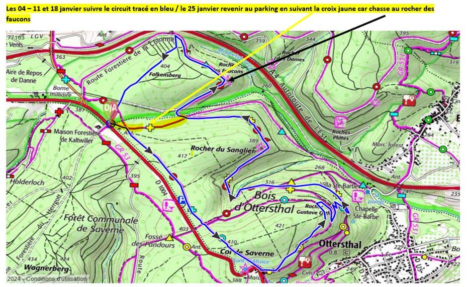 Circuit mn de janvier 2025