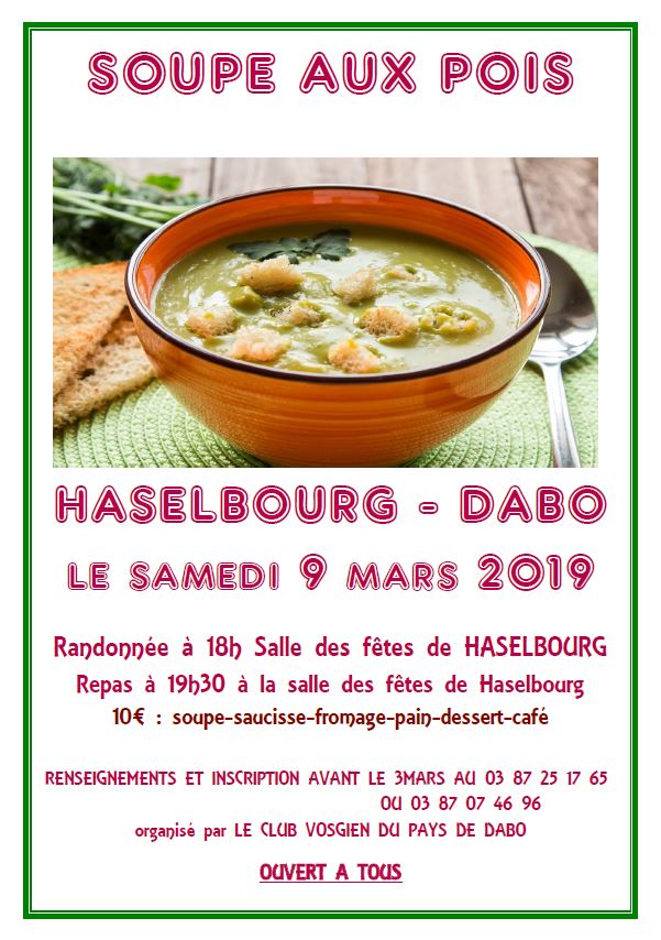 Dabo soupe pois